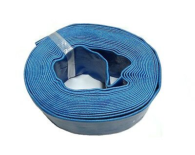50' Feet X 2" Inch Swimming Pool Deluxe Filter Backwash Discharge Hose W/ Clamp